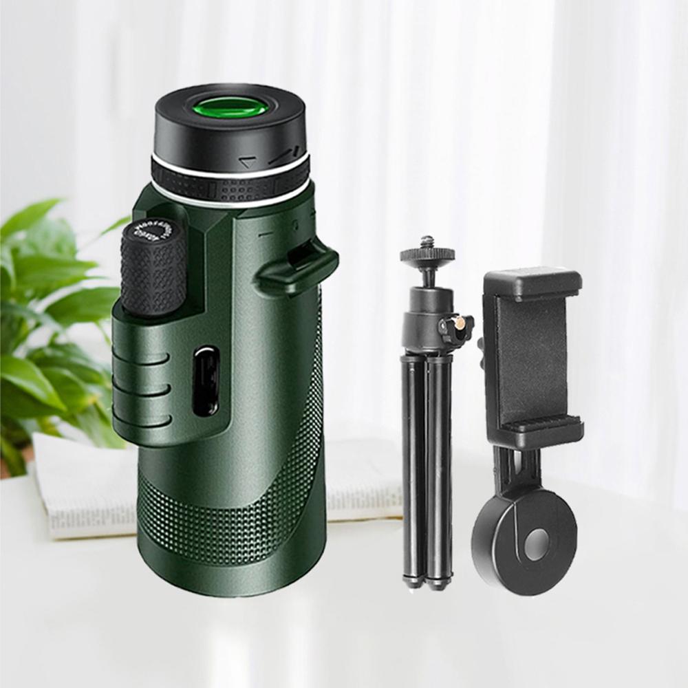 40*60 Portable Camera Telescope Outdoor Fogproof Mobilephone Photograph Accessory Animal Watching Monocular Telescope