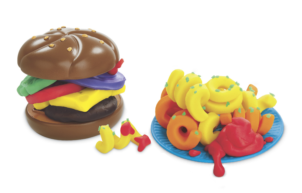 Bộ đồ chơi đất nặn bữa ăn Burger/Cookie Play-Doh