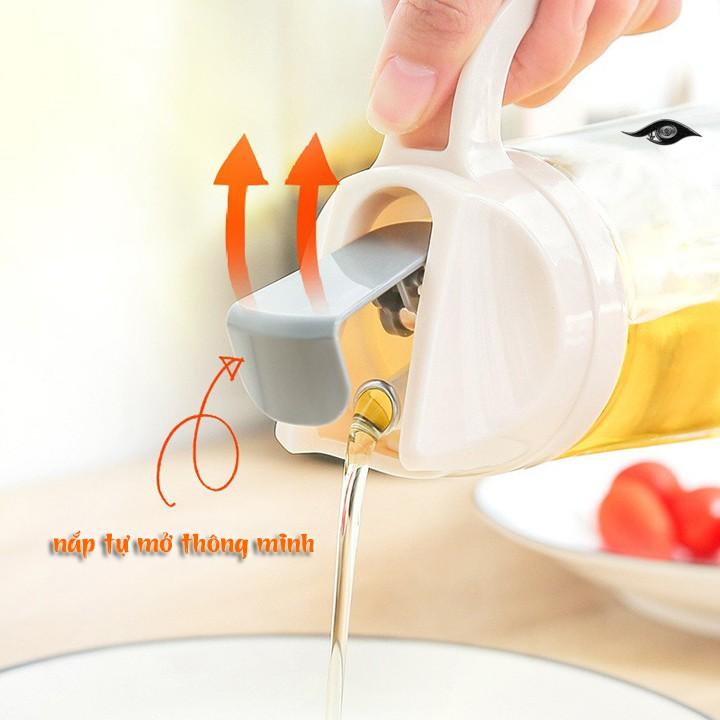 Bình đựng dầu ăn thủy tinh cao cấp dung tích 600ml