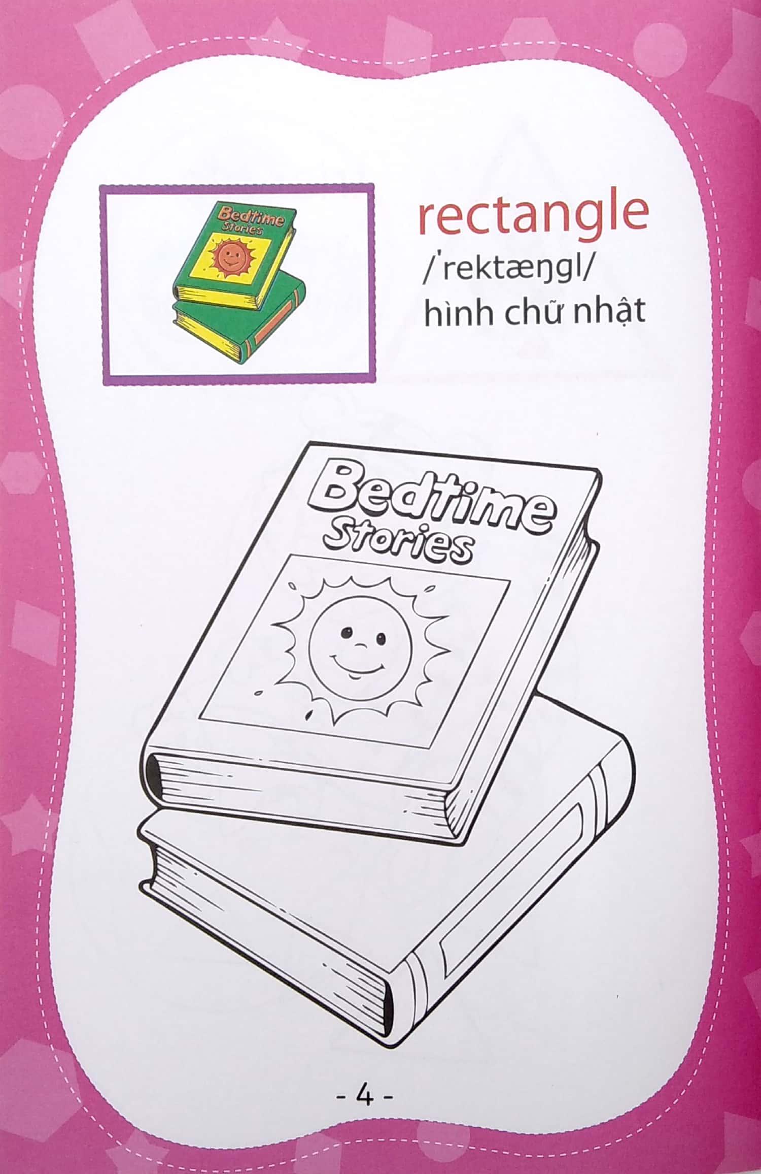 Coloring Book - Tập Tô Màu - Hình Dạng
