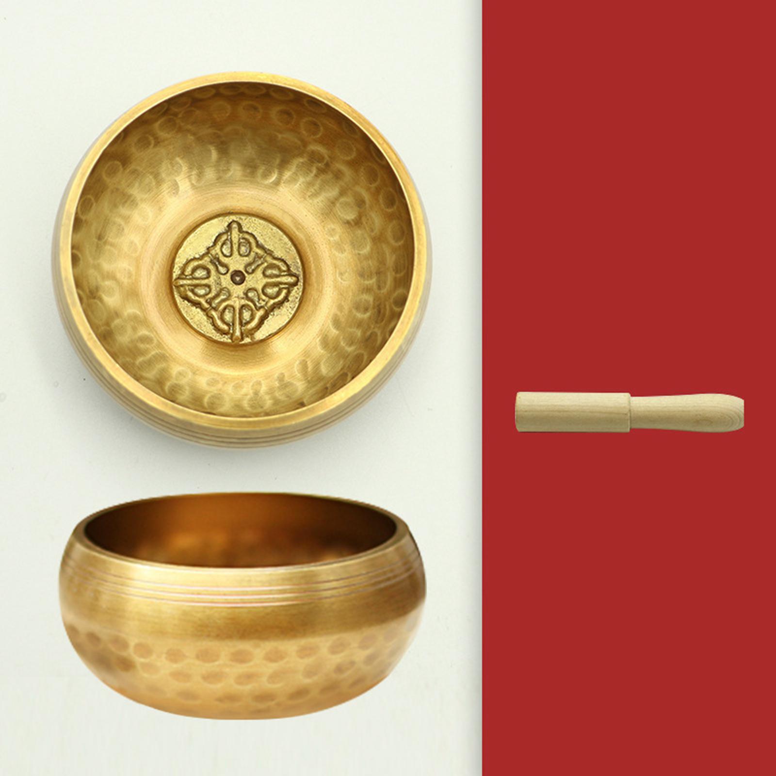 Set Craft Beautiful Sound Copper for Tabletop Yoga Meditation