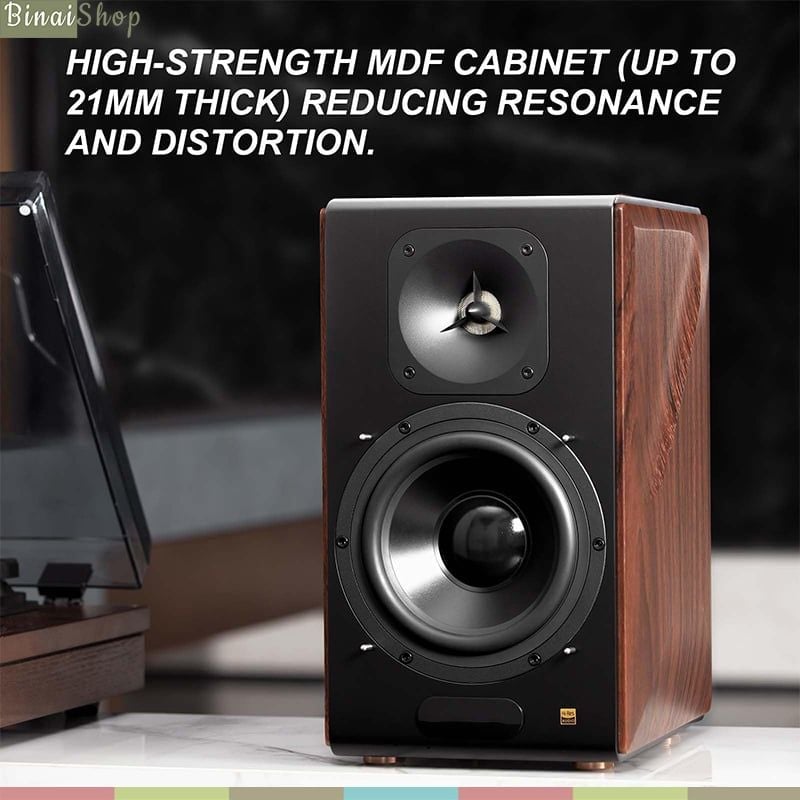 EDIFIER S3000 MKII / Edifier S2000MKII  Loa Bookshelf Hi-End Hi-Res Audio 256W RMS, Bluetooth 5.0 Cho Nghe Nhạc &amp; Xem Phim - Hàng Nhập Khẩu