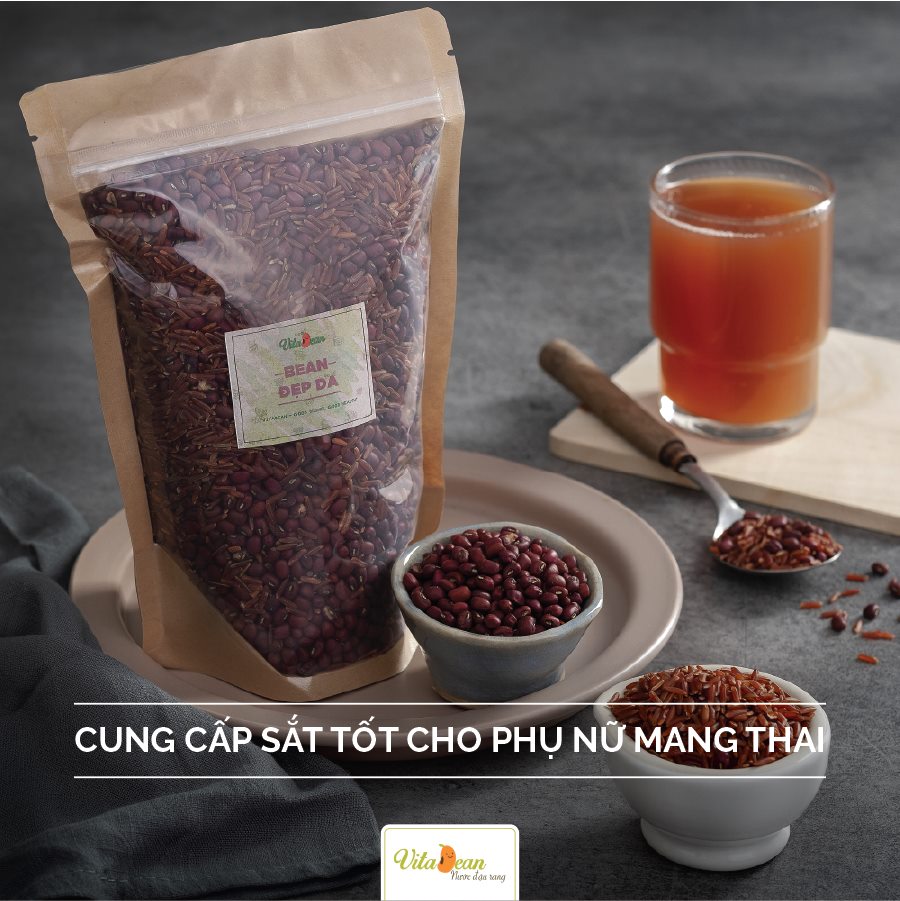 TRÀ GẠO LỨT ĐẬU ĐỎ 500GR