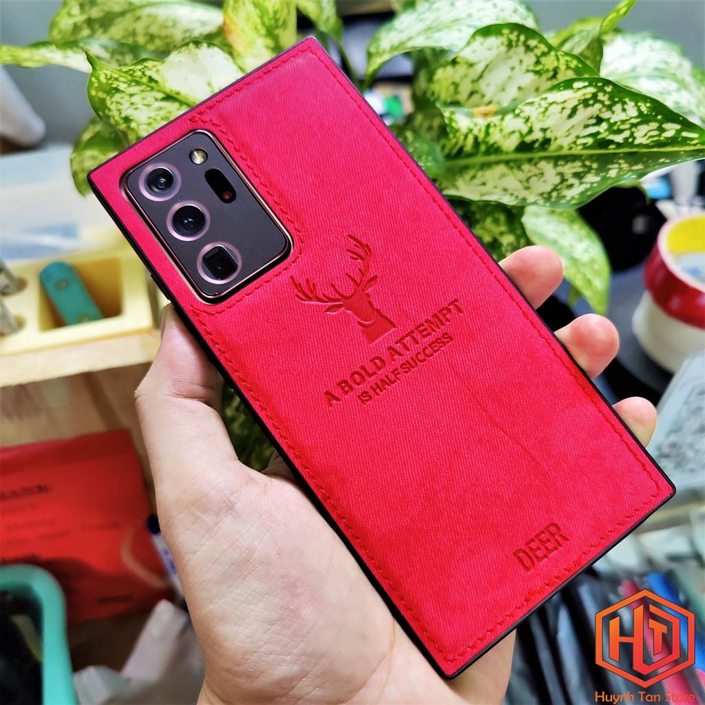 Ốp lưng note 20 note 20 ultra s21 plus s21 ultra s20 fe chống bám vân tay hình Nai 3D nhiều màu sắc huỳnh tân store
