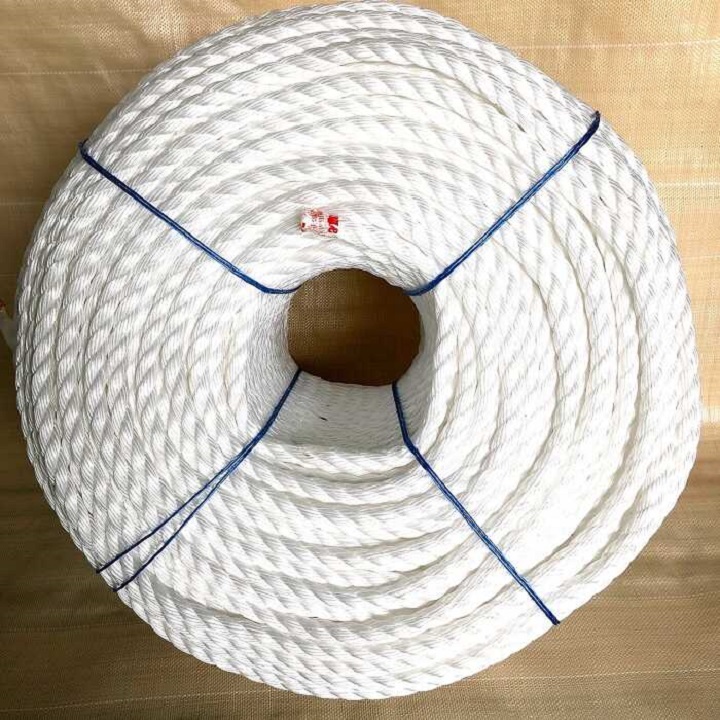 Cuận Dây thừng ,dây chạc dài 10 M nylon 6 li , 8 li bền dai dùng buộc tàu, công trường, nông nghiệp...