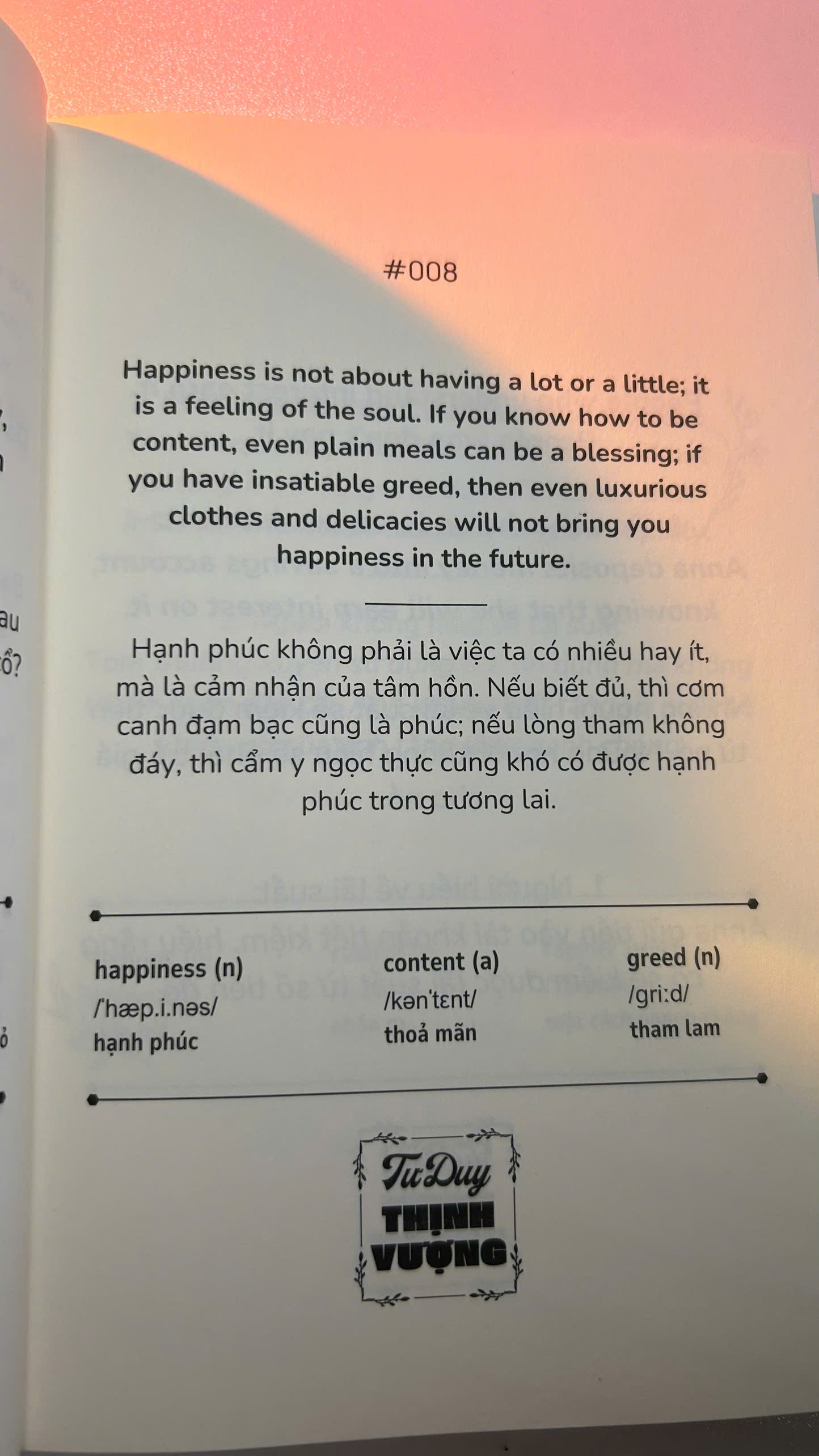 Bộ 2 Sách Trích Dẫn Song Ngữ Anh Việt Tư Duy Thịnh Vượng – Vừa Học Tiếng Anh Vừa Chữa Lành Tâm Hồn– Smart English