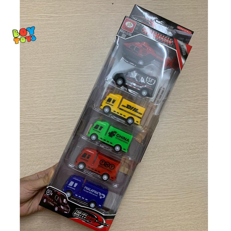 Set 6 xe ô tô, máy bay đồ chơi chạy đà cho bé thỏa sức vui chơi