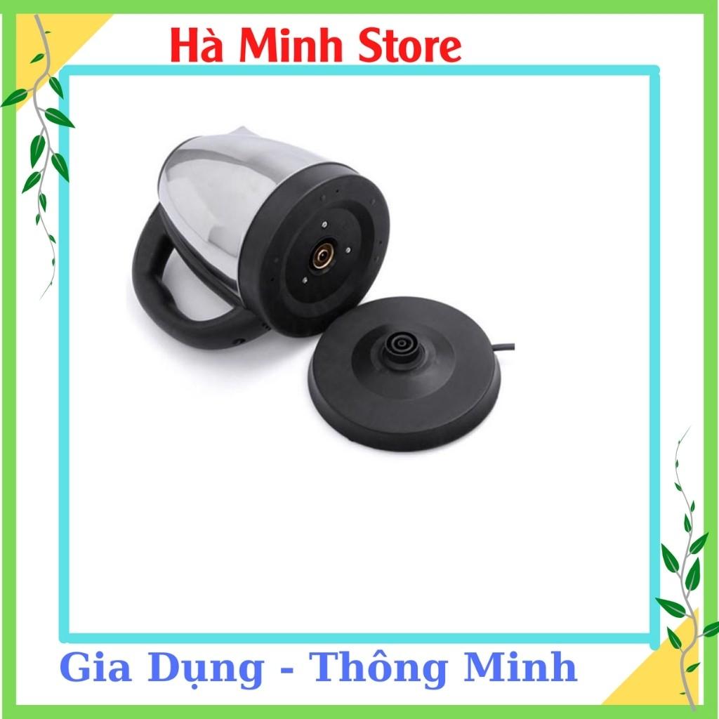 Ấm Đun Nước Siêu Tốc Tiện Dụng, Dung Tích 1,8L, Inox Chống Gỉ Sét - Ấm Tự Động Ngắt Khi Nước Sôi