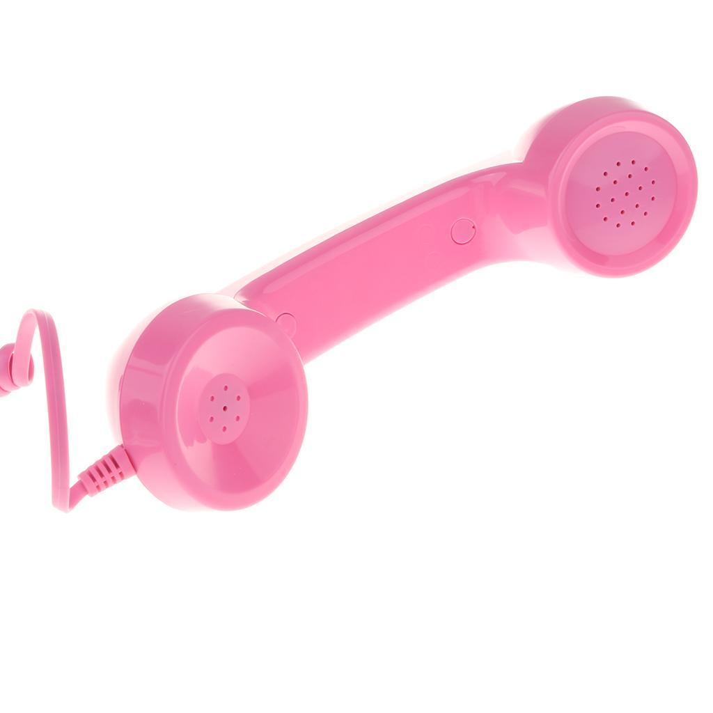 2x 3.5mm Mic Telephone Handset Phone Classic Receiver