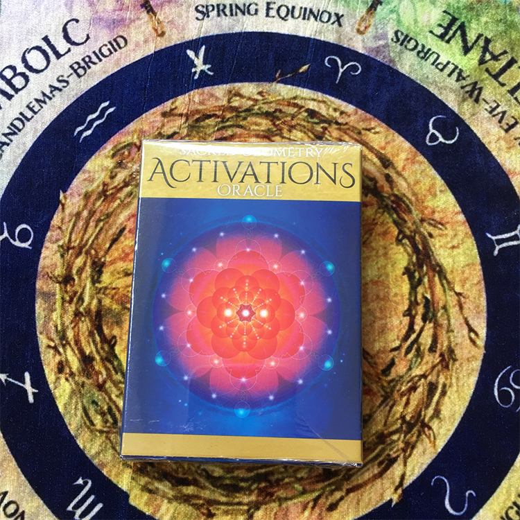 Bộ Tarot Sacred Geometry Activations Oracle Bài Bói New