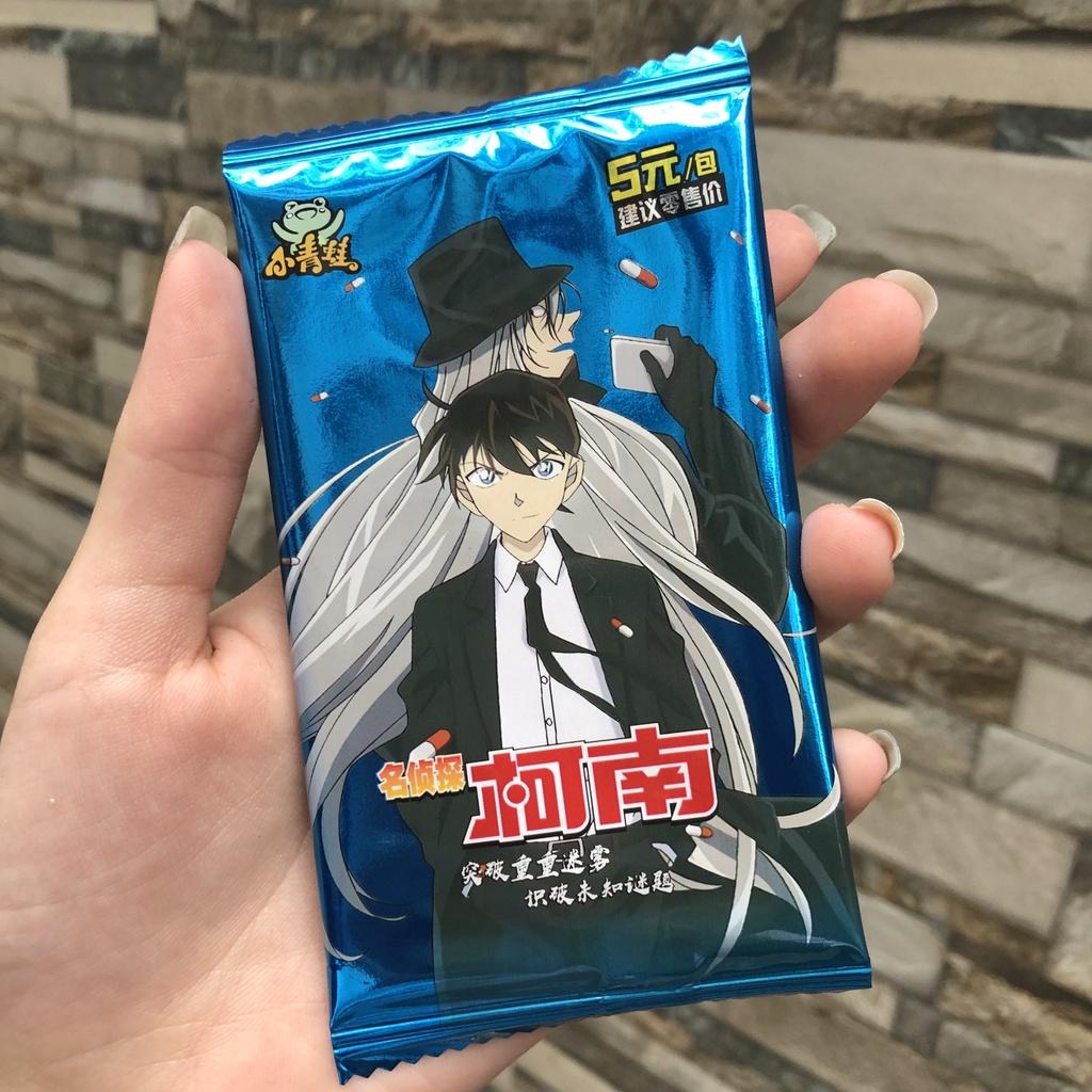 Set ảnh thẻ nhân phẩm Conan ngẫu nhiên game chibi xinh xắn mẫu mới siêu rẻ xinh xắn