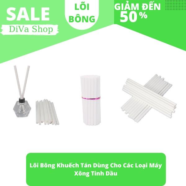 Lõi Bông Máy Xông Tinh Dầu , Que Khuếch Tán Tinh Dầu Cotton Dùng Cho Các Loại Máy Xông , Máy Khuếch Tán Tinh Dầu