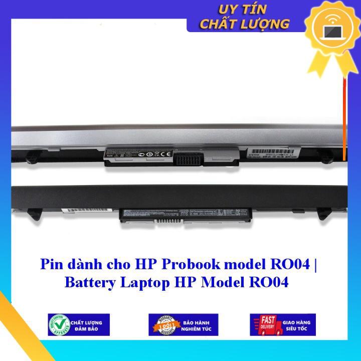 Pin dùng cho HP Probook model RO04 | Battery Laptop HP Model RO04 - Hàng Nhập Khẩu  MIBAT609
