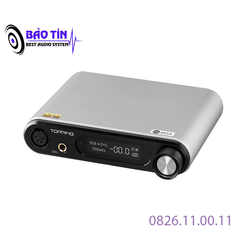 {Hàng chính hãng }Dac Topping DX5 Dùng 2 Chip ES9068AS Âm Thanh Chất Lượng Cao