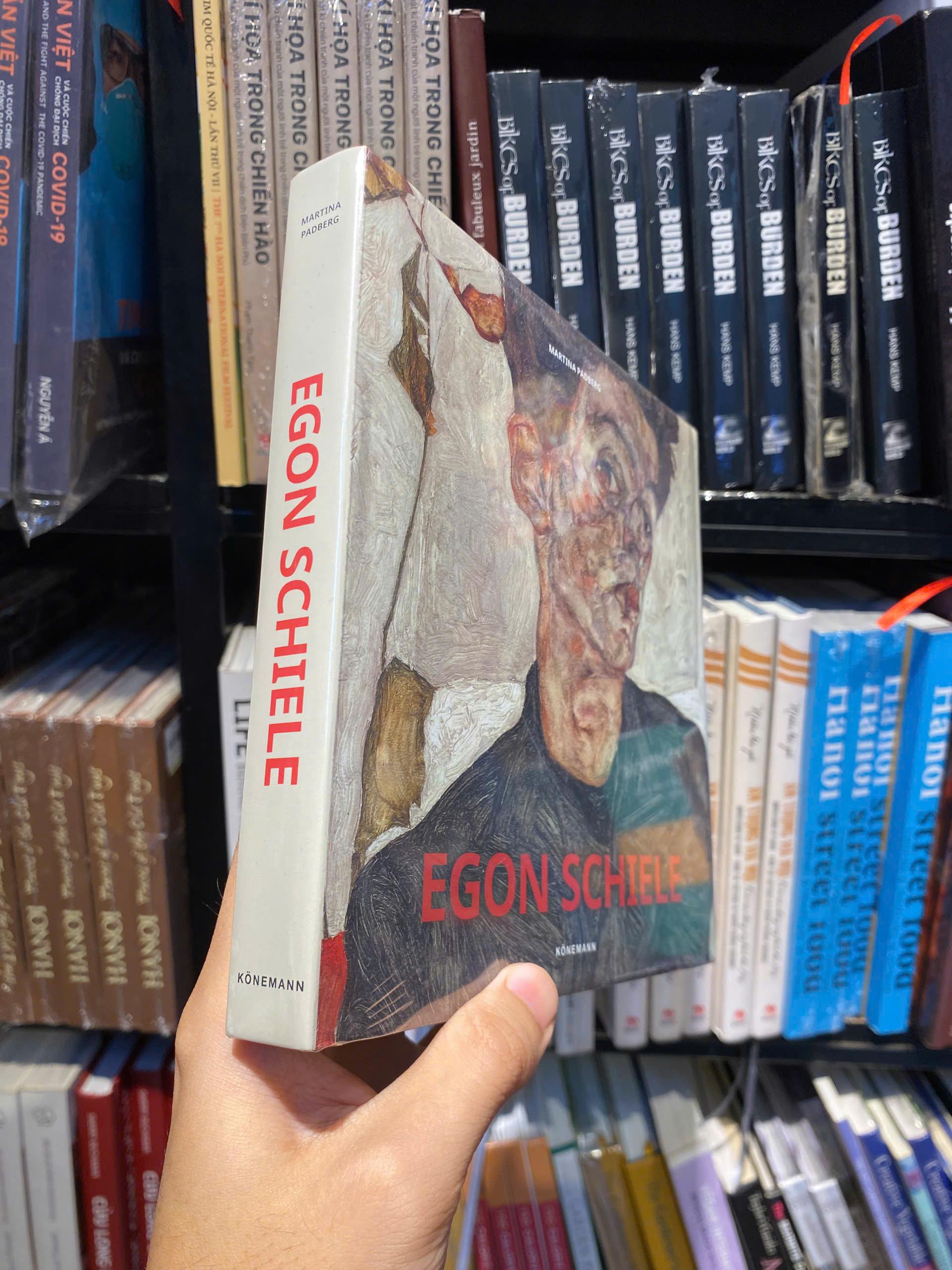 Sách - Egon Schiele by Martina Padberg - Nghệ thuật tiếng Anh/ Art Book in English - Konemann UK