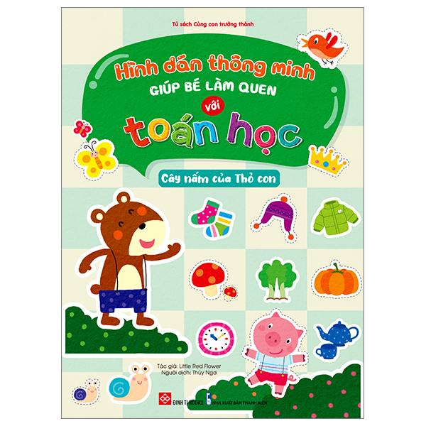 Hình Dán Thông Minh Giúp Bé Làm Quen Với Toán Học – Cây Nấm Của Thỏ Con