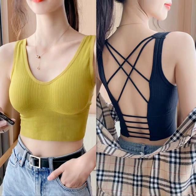 HÓT- BRA đan dây chéo sang chảnh