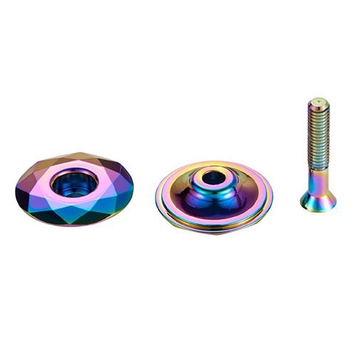 MOSOWORLD Vỏ Bọc Ốc Vít Bằng Hợp Kim Nhôm Nhiều Màu Chuyên Dụng Cho Xe Đạp Leo Núi