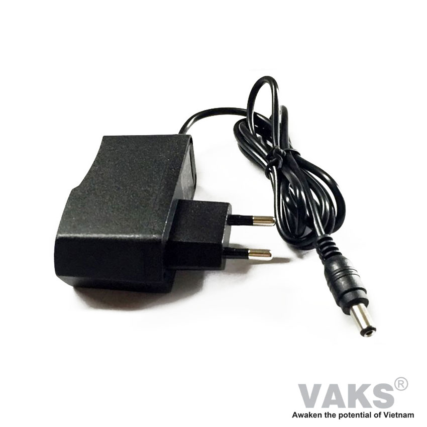 Adapter nguồn WX-0610 chuyển điện từ 110V-220VAC sang 6VDC 1A - Jack cắm chuẩn 5525 - Đủ công suất