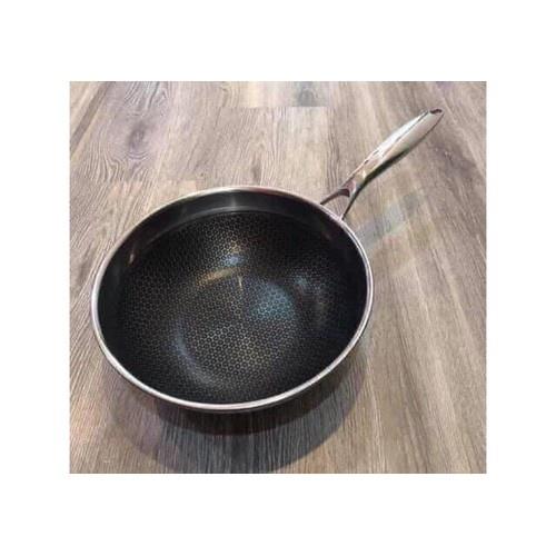 Chảo Chống Dính Sâu Lòng Tổ Ong 32cm Dùng Mọi Loại Bếp - Chảo Tổ Ong Dày Dặn Nặng Tay