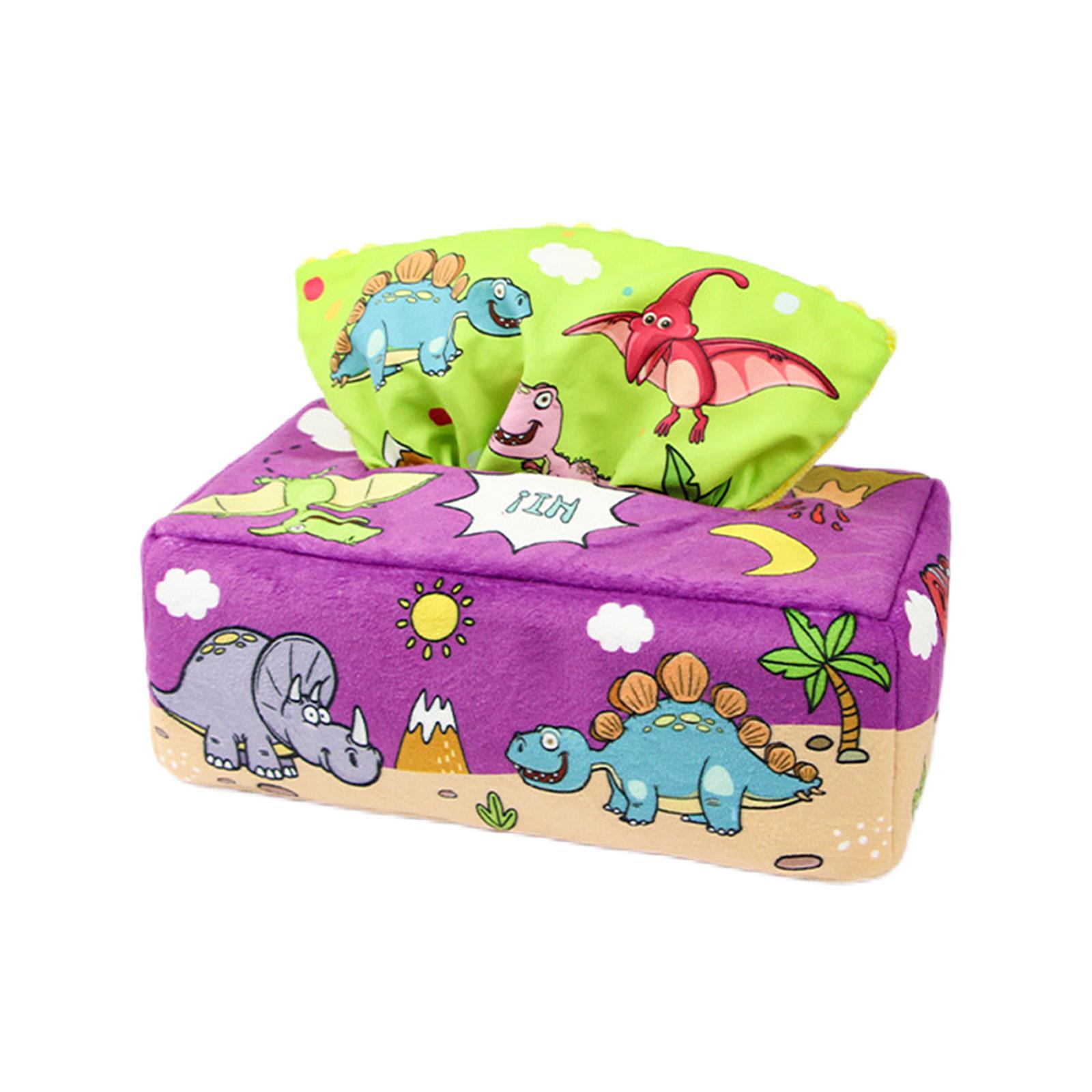 Tissue Box Baby Toy Montessori Play Sensory Toy for Infants Toddler Newborns