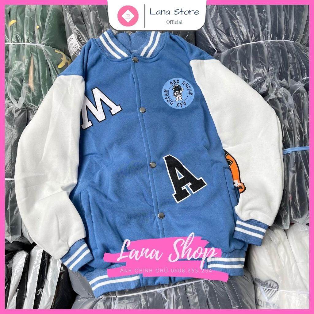 Áo Khoác Bomber A&X Dream in phối siêu cá tính form Unisex Chất Nỉ Bông