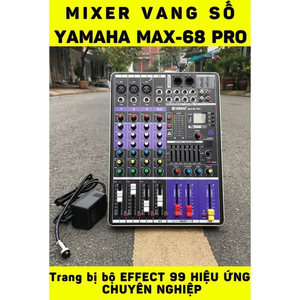 Combo thu âm livestream karaoke đỉnh cao MIXER MAX68 Bluetooth Và Micro K850 siêu cấp chuẩn âm như phòng thu chất lượn