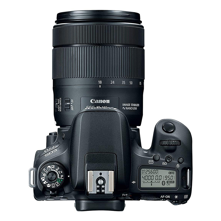 Máy Ảnh Canon 77D Kit 18-135mm IS Nano USM - Hàng Nhập Khẩu (Tặng Thẻ 16GB + Tấm Dán LCD)