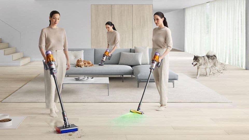 Máy hút bụi, lau nhà 2 in 1 Dyson V12s Detect Slim Submarine (Bản HEPA) - Model xịn xò nhất ra mắt 2023 Hàng chính hãng