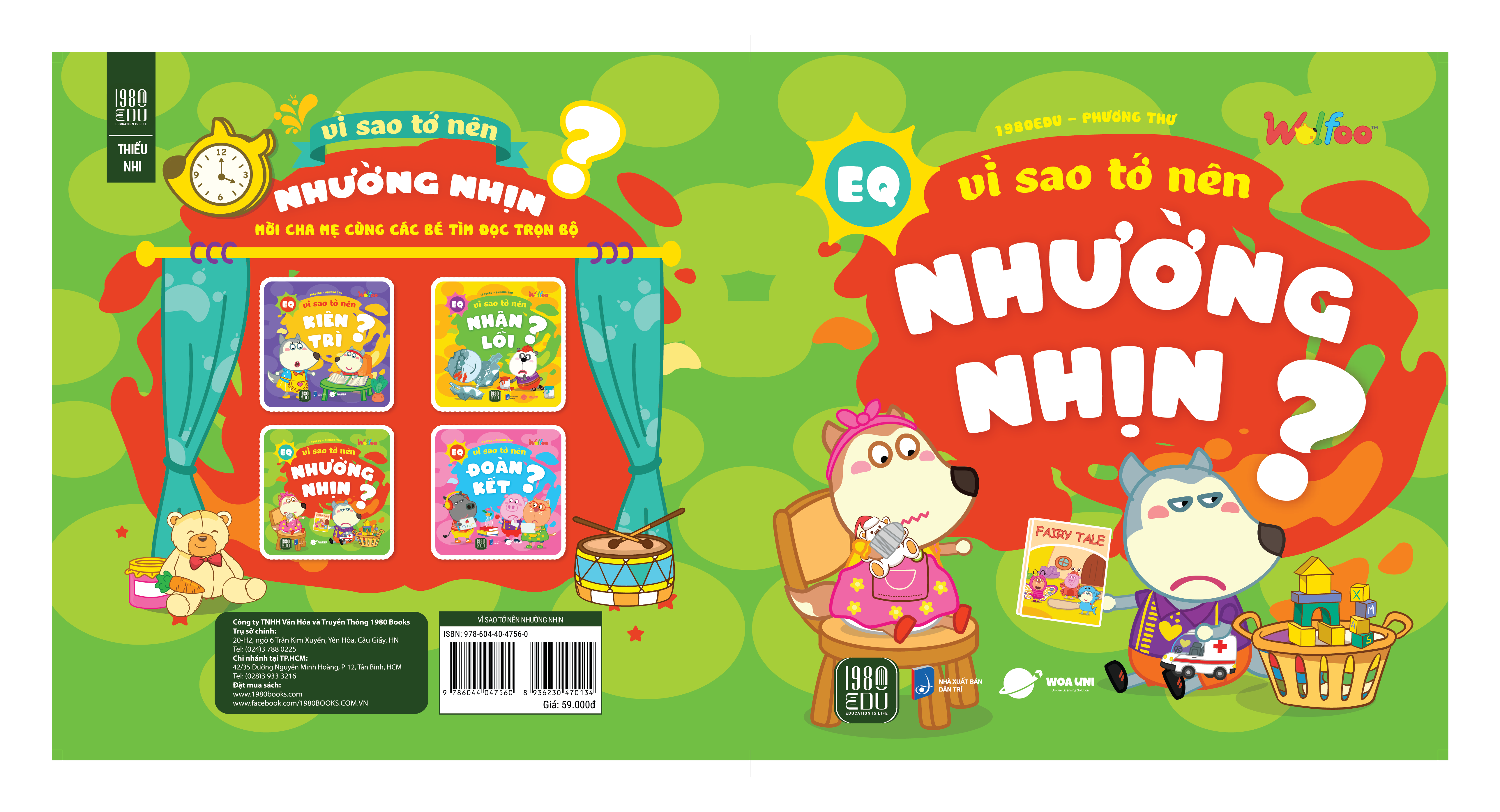 WOLFOO EQ – VÌ SAO TỚ NÊN NHƯỜNG NHỊN