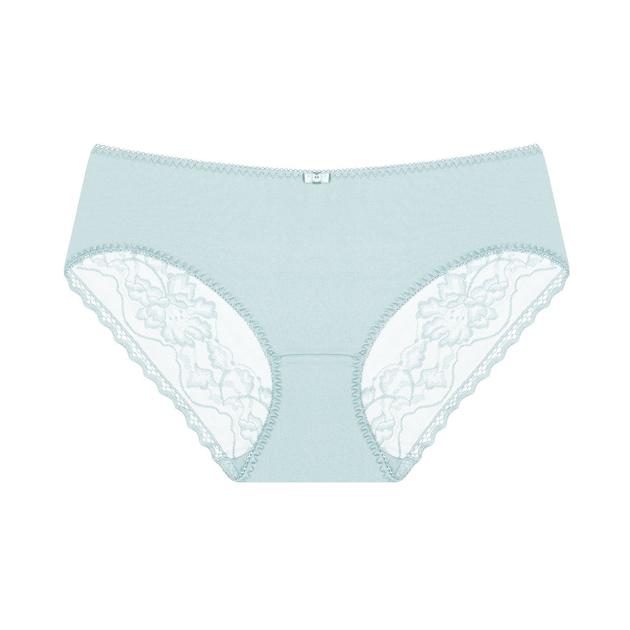 Quần lót nữ cao cấp hàng hiệu - Quần lót nữ Marguerite 04034 - thương hiệu Pháp, cạp vừa phối ren mỏng thân sau