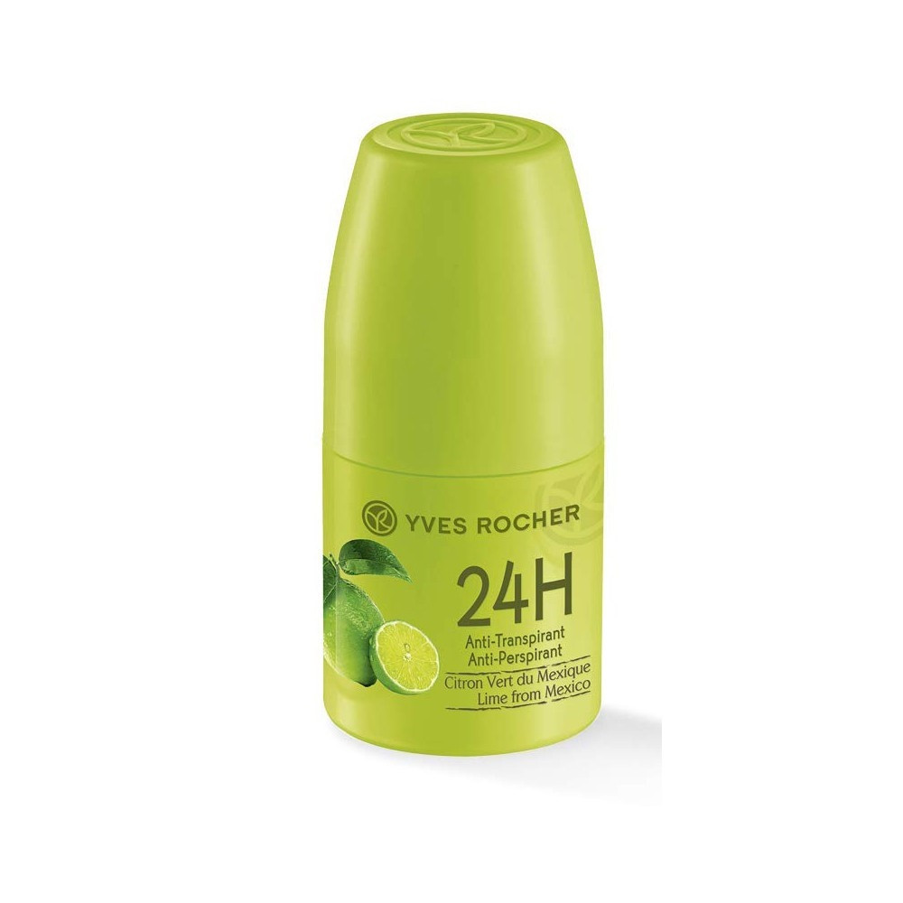 Lăn Khử Mùi Hương Chanh Yves Rocher 24H Anti Perspirant Lime From Mexico 50ml