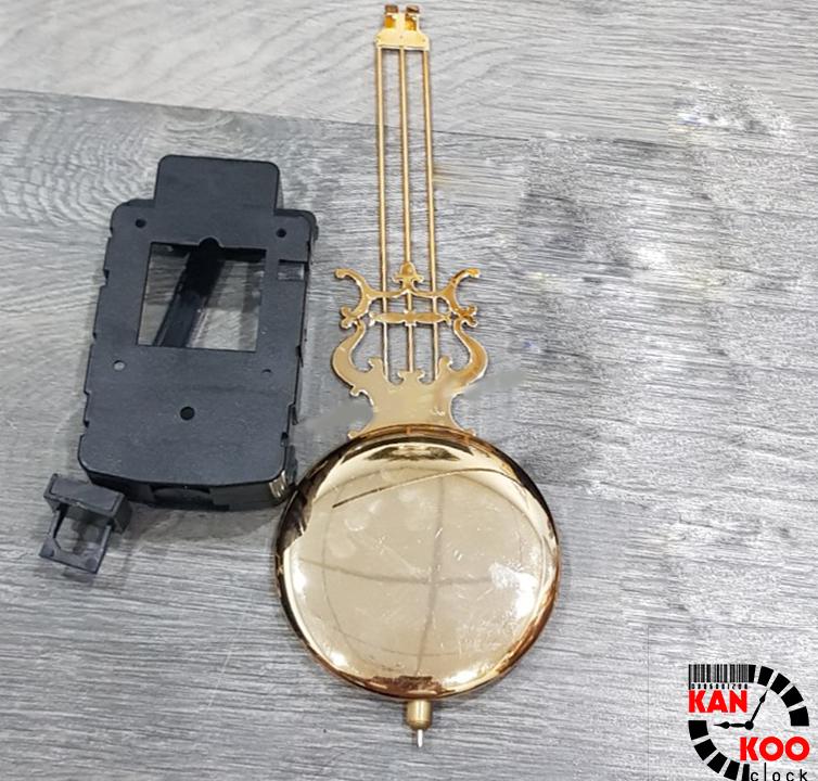 Bộ linh kiện lắp đồng hồ treo tường gỗ 04 món