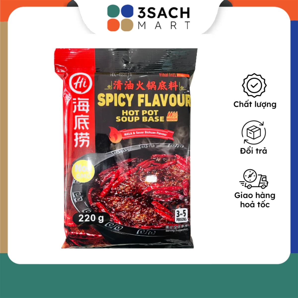 Cốt Lẩu Cay Mala Haidilao