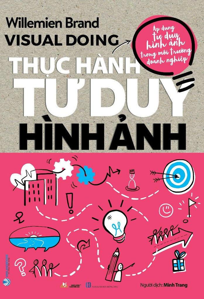 Bộ 2 Cuốn Thực Hành Tư Duy Hình Ảnh (Visual Doing) &amp; Tư Duy Hình Ảnh (Visual Thinking) - Vanlangbooks