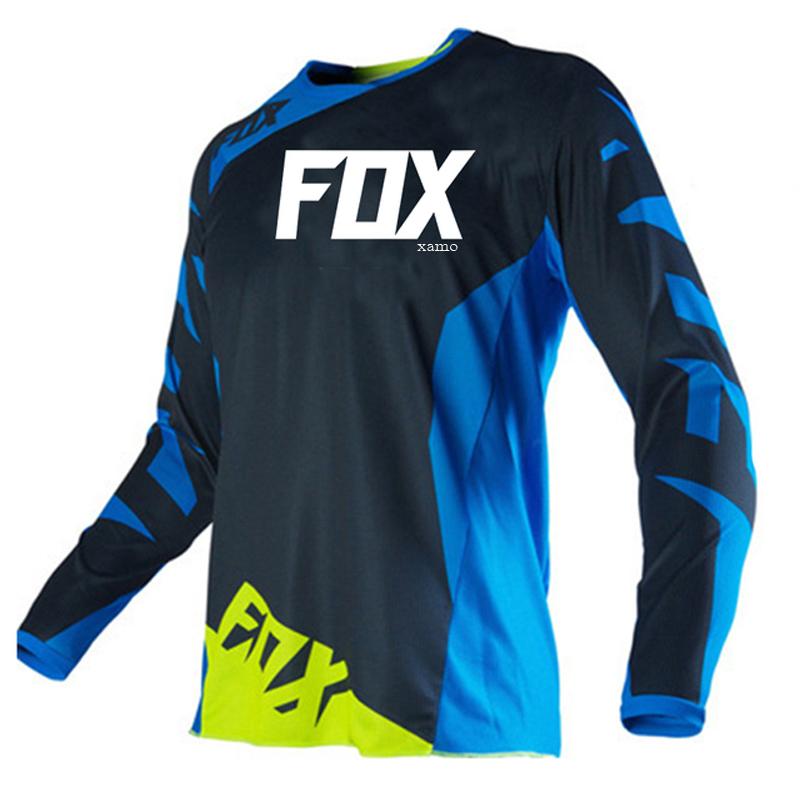 Áo sơ mi xe mô tô MTB Downhill Foxxamo Jersey Enduro Cycling Mountain DH Maillot Ciclismo Hombre Motorcycle Cycling Jersey Color: 7 Size: XXS