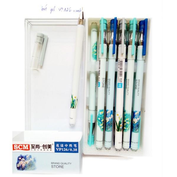 Combo 12 cây bút gel SCM VP126