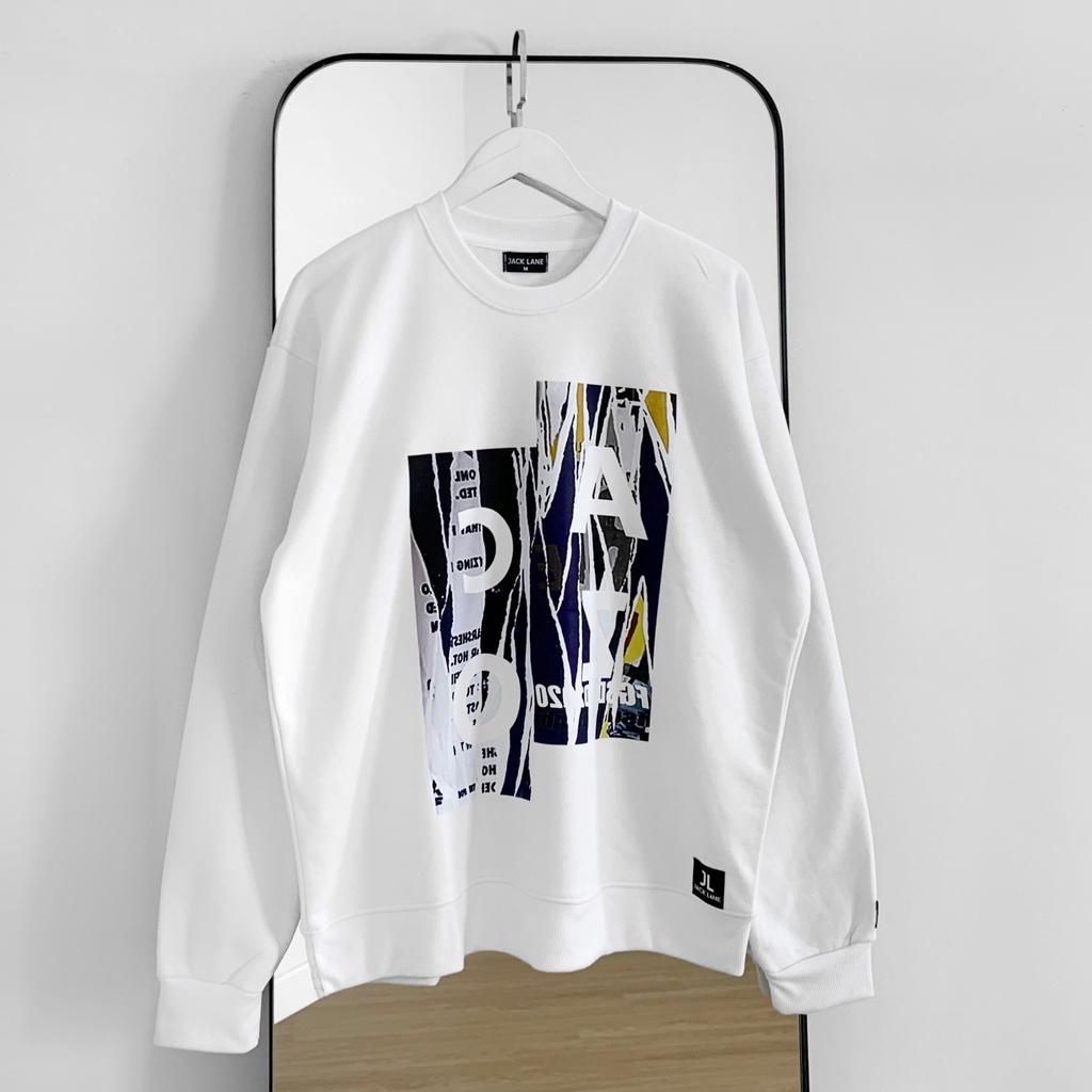 Áo Sweater Oversize ZACO, JACKLANE, Áo nỉ dài tay Unisex Jack Lane