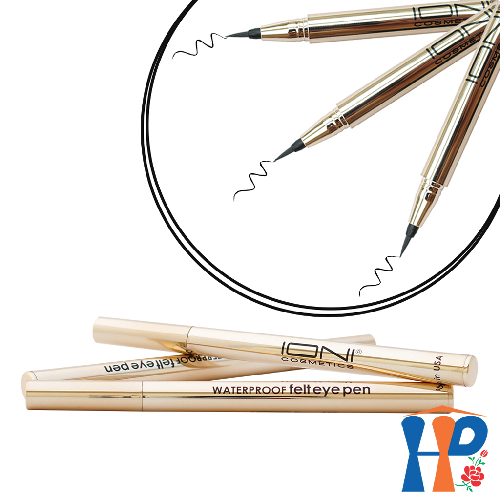 Bút lông kẻ mí mắt IONI Waterproof Felt Eye Pen Hani Peni
