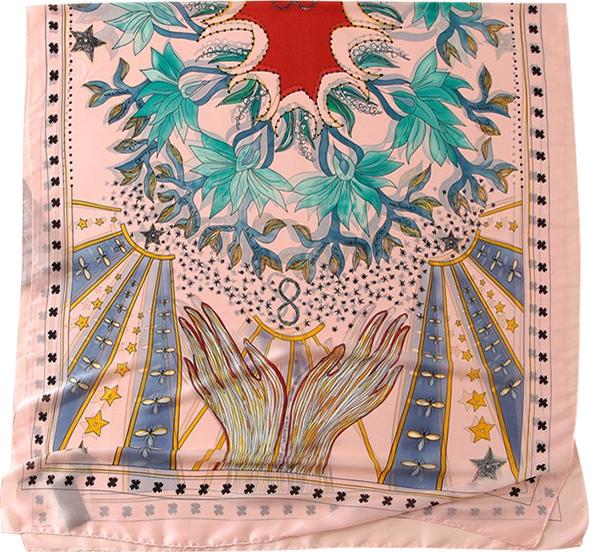 Khăn Choàng Cổ Lụa Hàng Châu Thời Trang- KLHC14701