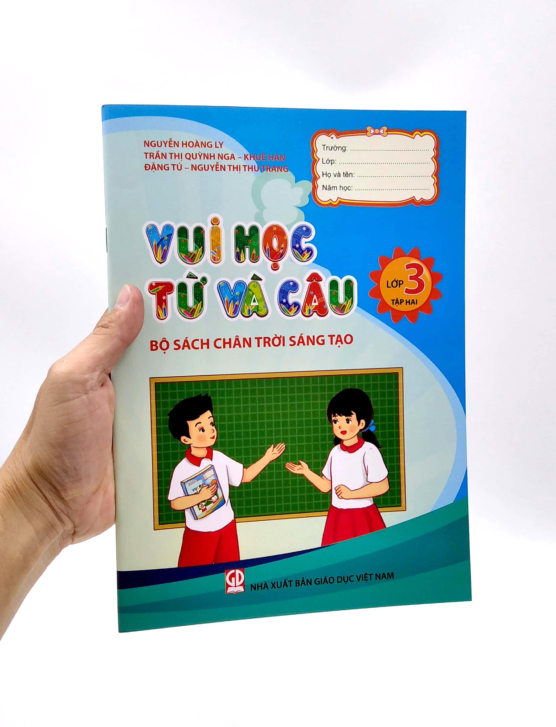 Vui Học Từ Và Câu Lớp 3 - Tập 2 (Bộ Sách Chân Trời Sáng Tạo) (Tái Bản 2022)
