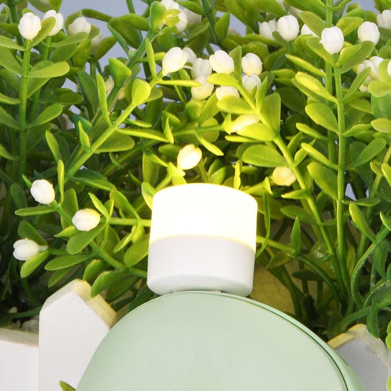 Đèn LED Đọc Sách Bảo Vệ Mắt Sạc Cổng Usb Hình Tròn Nhỏ Gọn