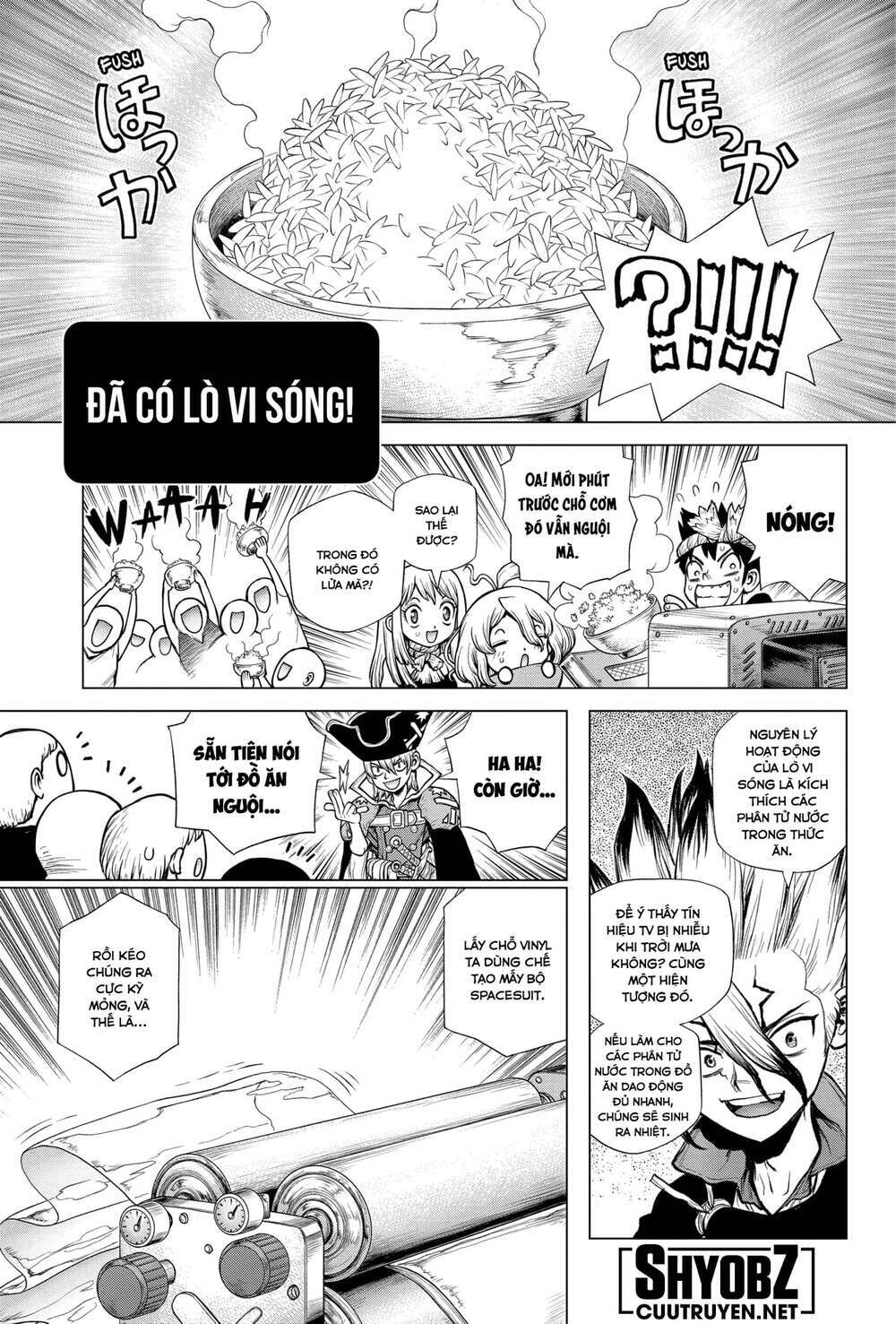 dr.stone - hồi sinh thế giới chapter 222 8
