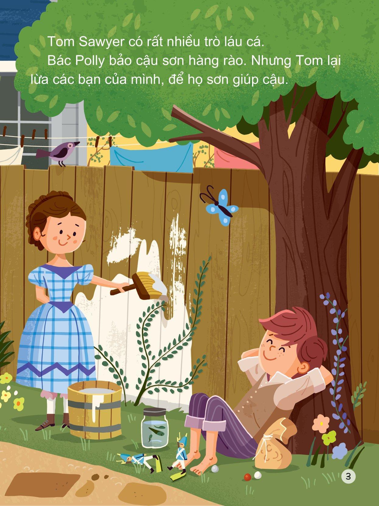 Tác Phẩm Kinh Điển Dành Cho Thiếu Nhi - Những Cuộc Phiêu Lưu Của Tom Sawyer