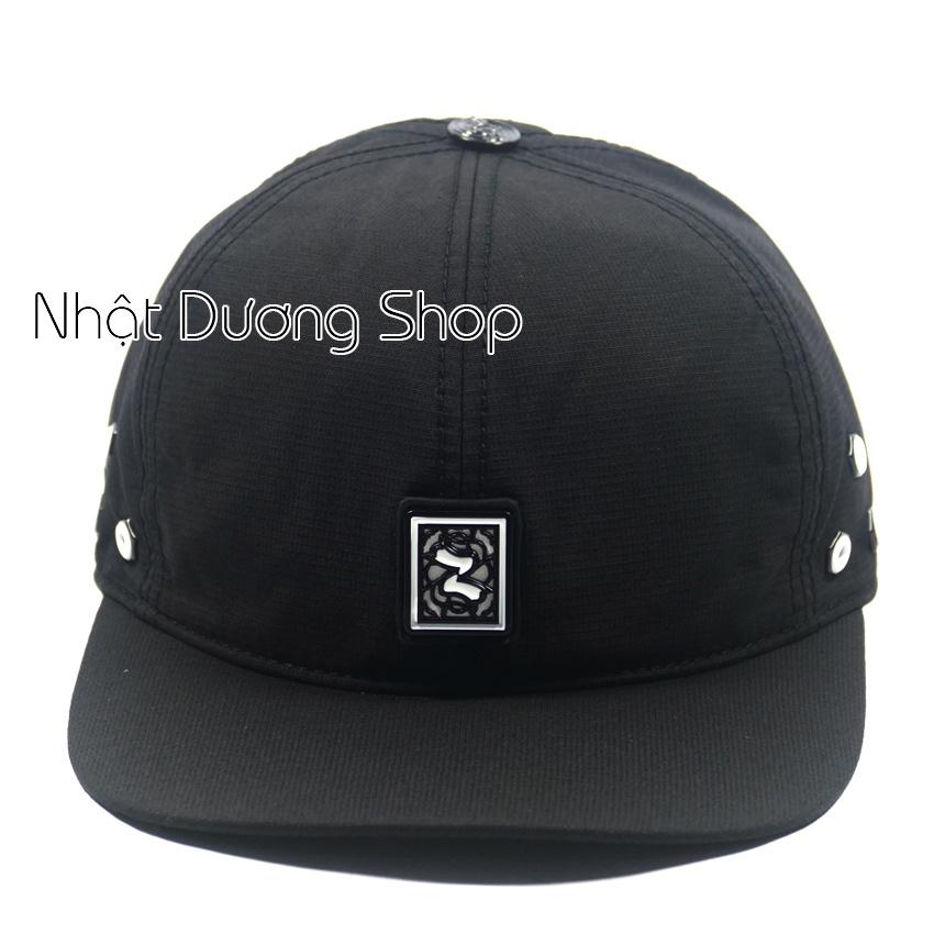 Nón kết xịn Z caps - Chất liệu vải kaki cao cấp mặt da chữ Z sò kiểu nổi bật