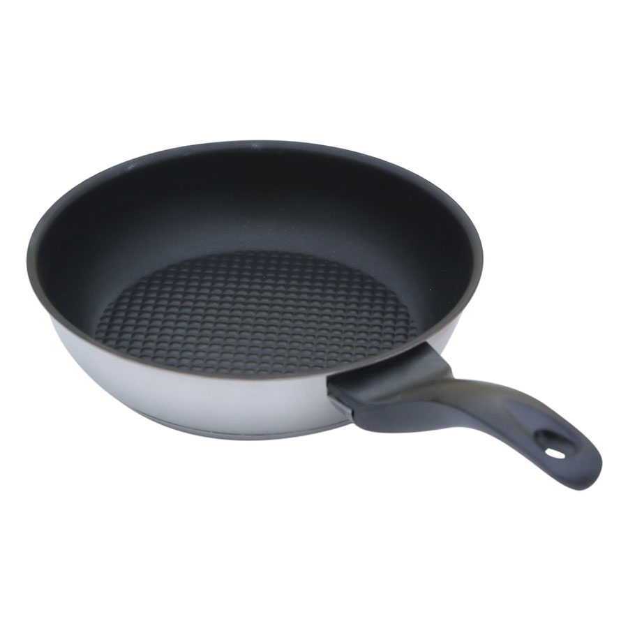 Chảo Inox Chông Dính 3 Đáy Fivestar CKD26-3DI - Hàng Chính Hãng
