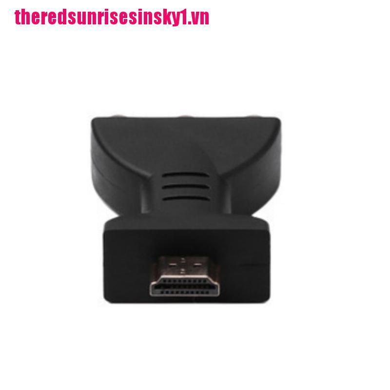 Giắc Chuyển Đổi Từ Cổng Hdmi Sang Cổng Rca Video Audio Av