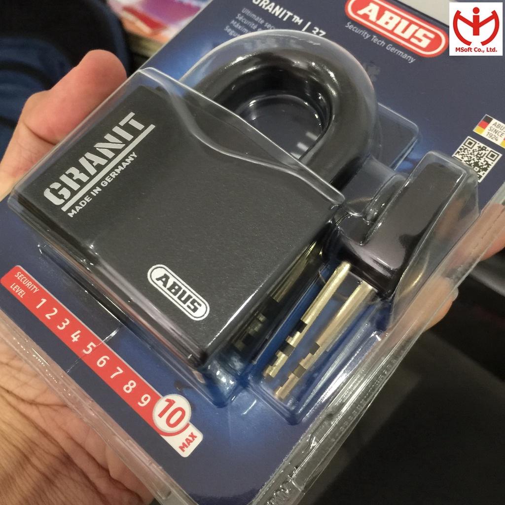 Ổ khóa chống cắt ABUS 37/55 - Dòng GRANIT cao cấp của ABUS chịu mọi thời tiết - MSOFT