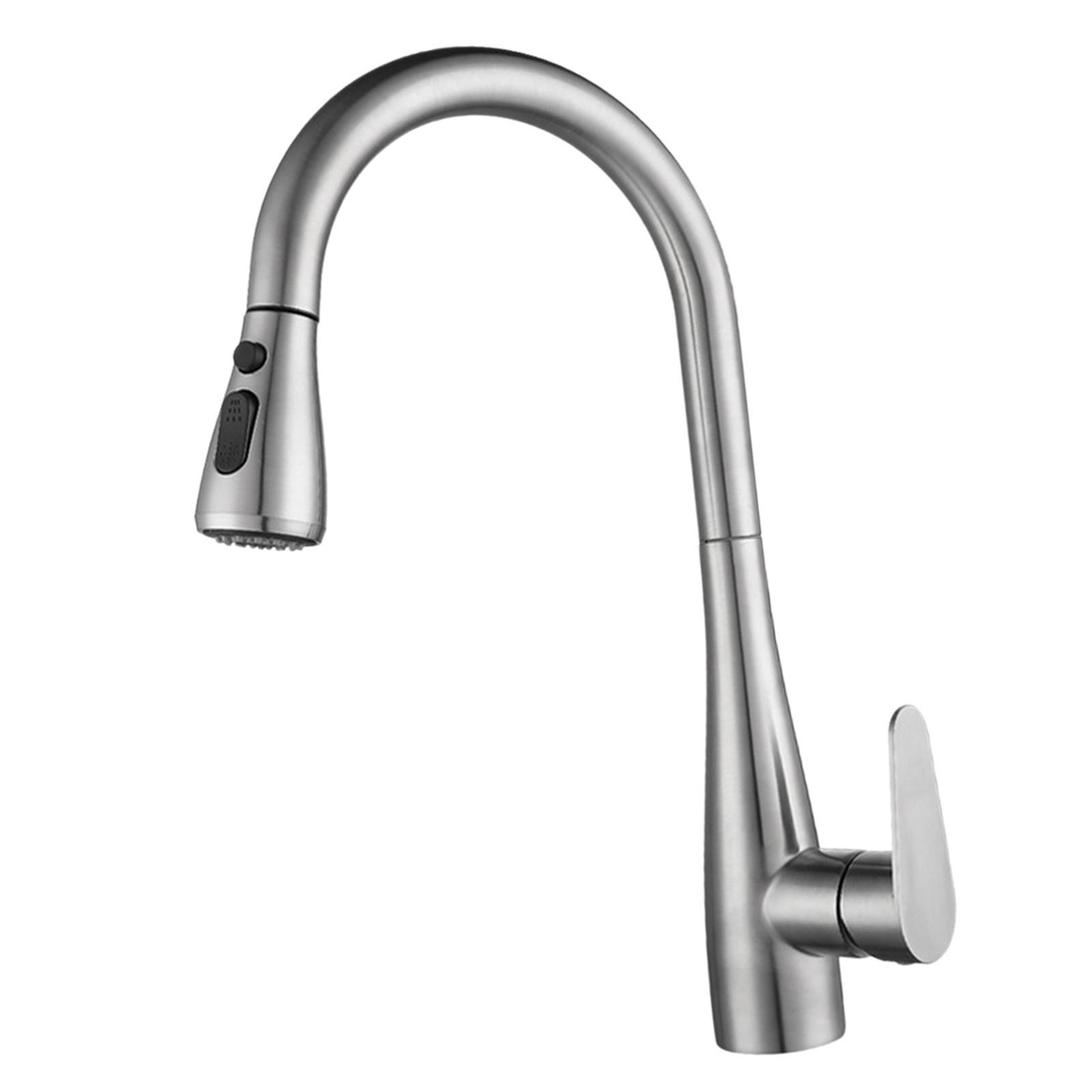 Kitchen Sink Faucets 360 Degree Mixer Tap Universal for Bathroom Laundry RV
