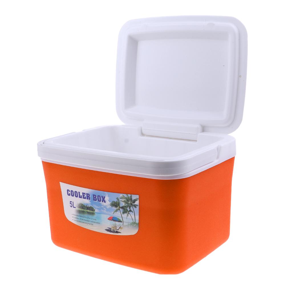 Camping Outdoor Drinks Food Cooler Box Car Ice Bucket with Handle